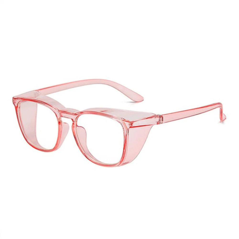 Gafas anti-luz azul para hombres y mujeres, transparentes, a prueba de arena, antichoque, para ciclismo, seguras, con bloqueo de luz azul, protección para los ojos.