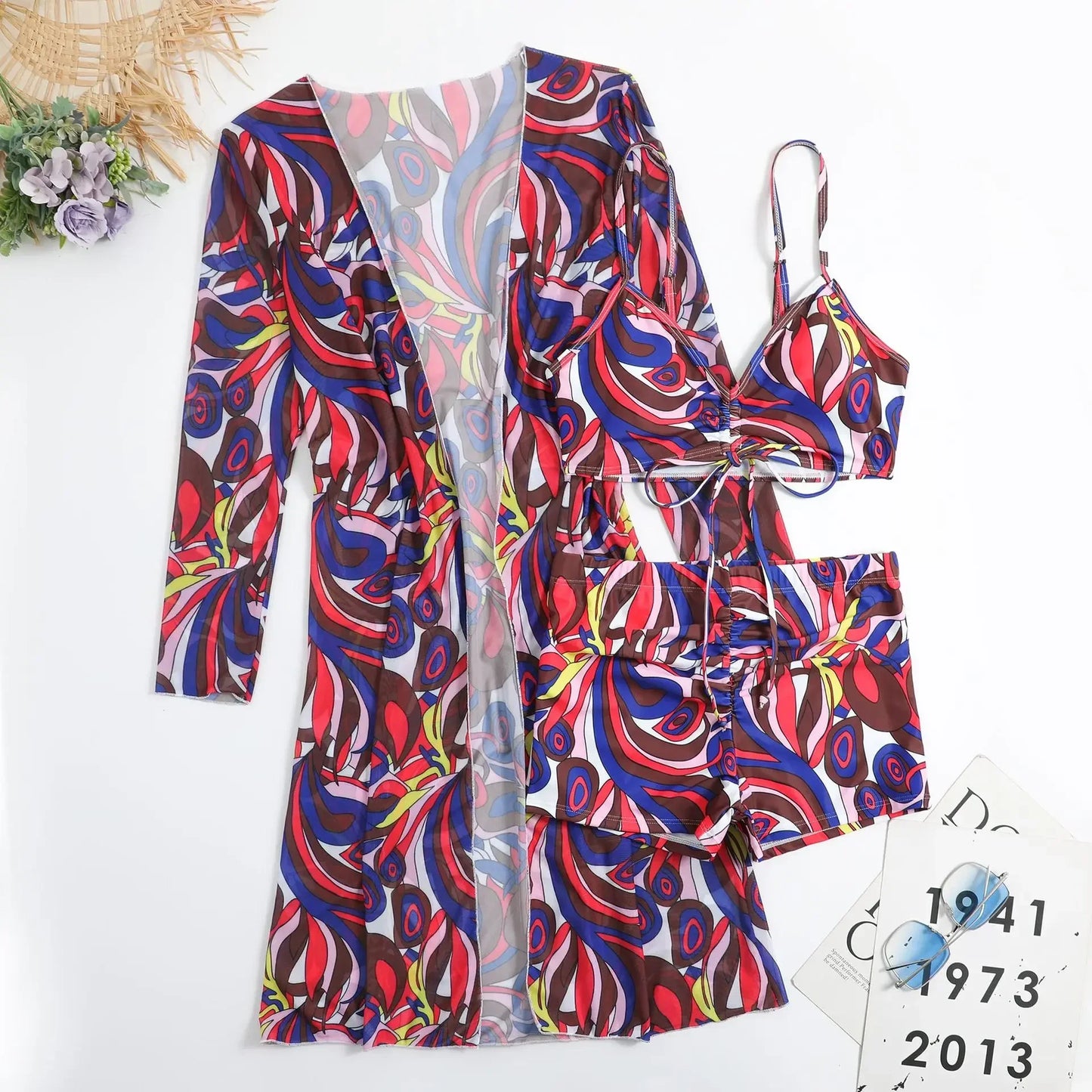 Trajes de baño sexys separados 2024, tankini, ropa de baño femenina, ropa de playa deportiva, trajes de baño de dos piezas, traje de baño de piscina para niñas y mujeres.