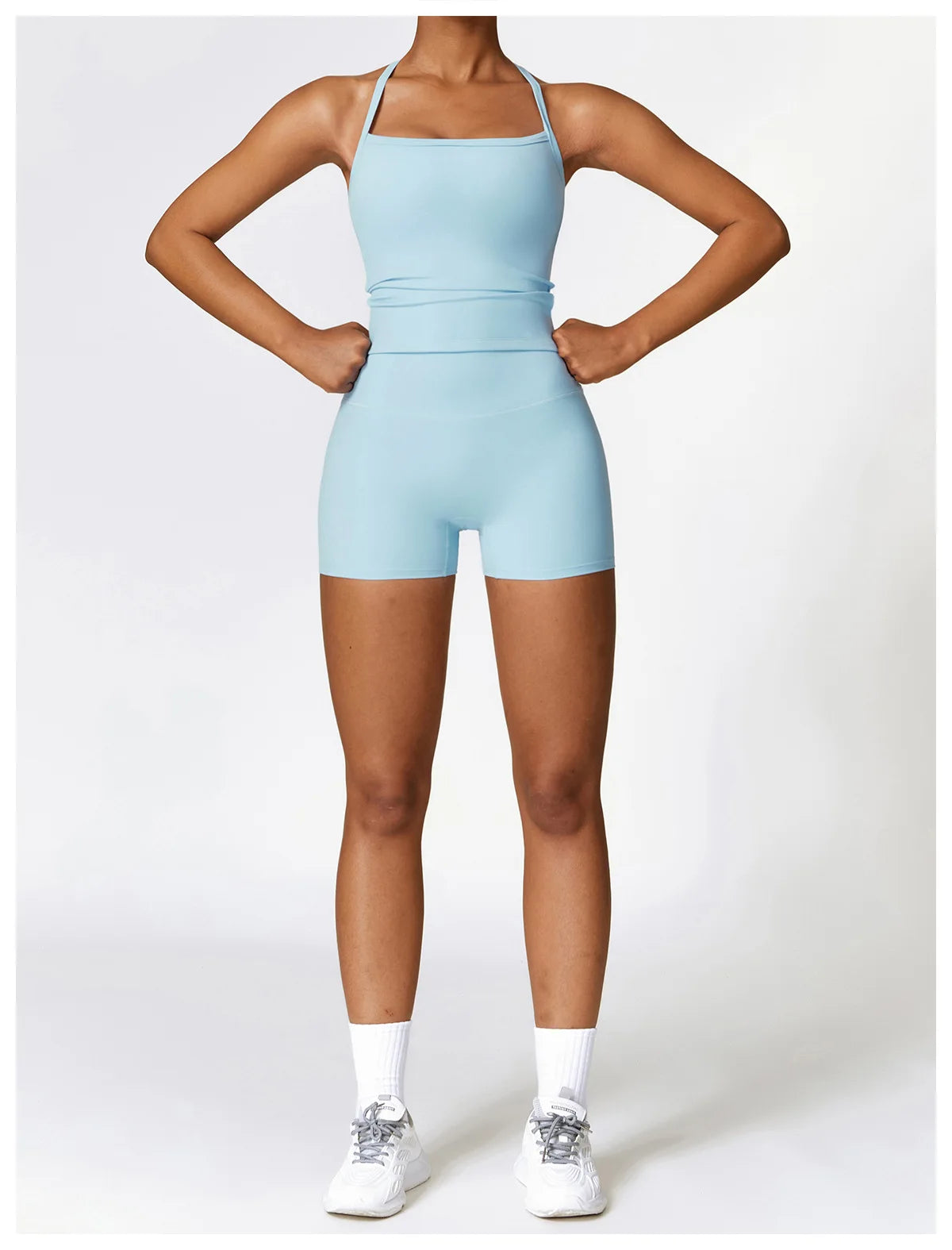 2PCS Seamless Yoga Set Women Workout Set Sportswear Gym Clothing Fitness Long Sleeve Crop Top High Waist Leggings Sports Suits