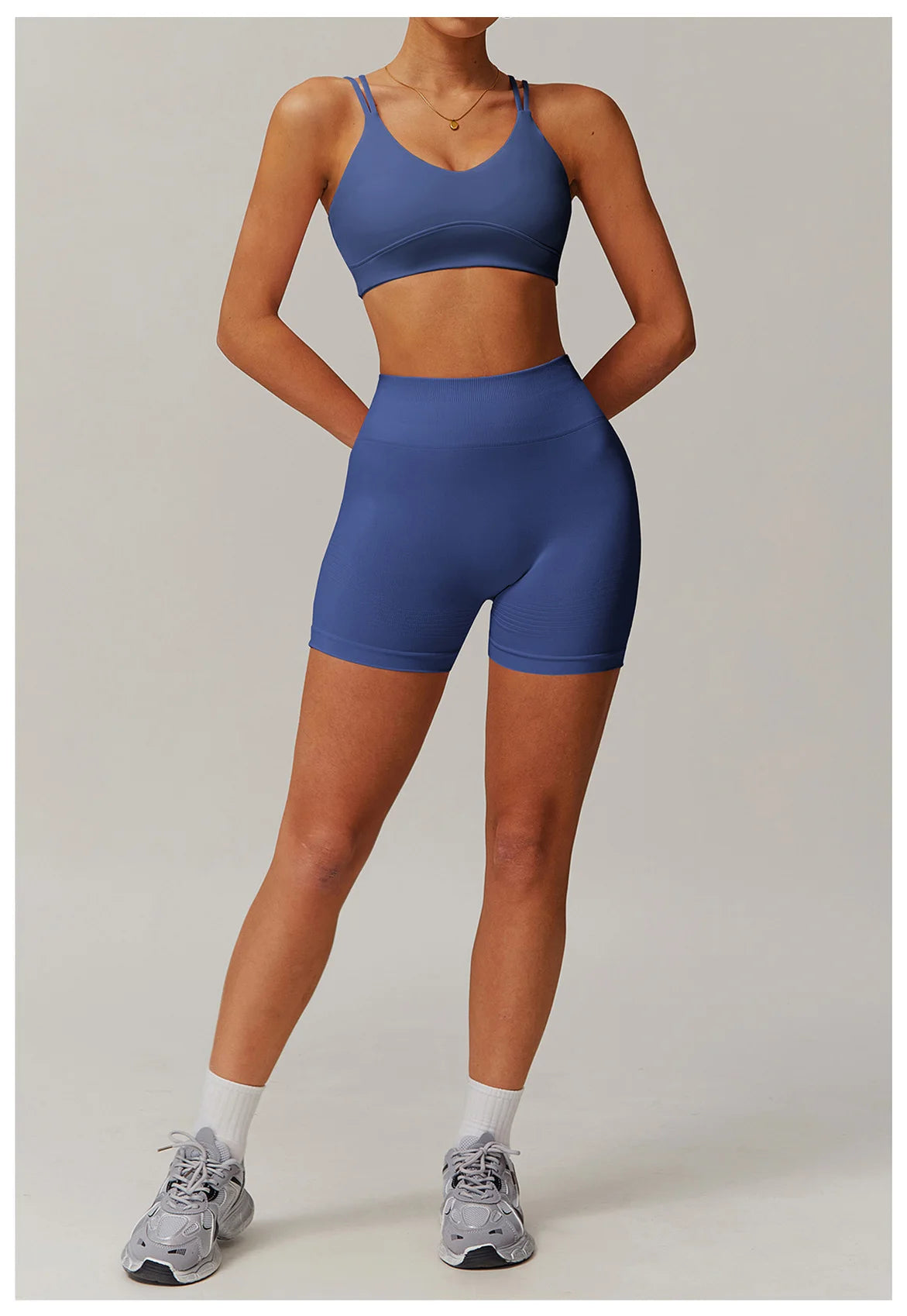 Conjunto deportivo de 2 piezas para mujer, chándal para correr, entrenamiento, con cremallera, pantalones cortos de manga larga, ropa de yoga, ropa deportiva