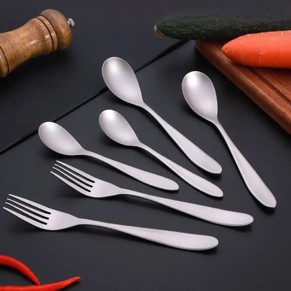 Cuchara de titanio portátil de mango largo, ligera y respetuosa con el medio ambiente, utensilios de cocina de titanio, cubiertos, tenedores, palillos, herramienta para exteriores de alta calidad.