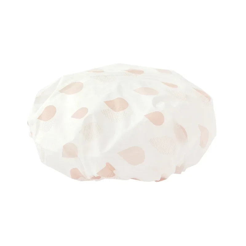 Gorro de ducha impermeable para baño, grueso y elástico, para mujer, para peluquería, suministros para baño, gorros de ducha para mujer.