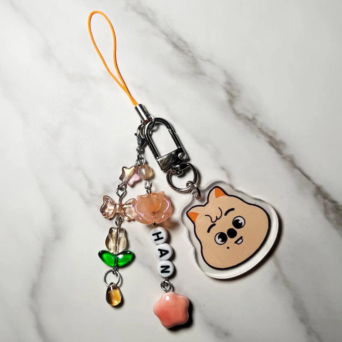 Niños callejeros, accesorios móviles con llavero de inspiración - Kpop, bolso creativo lindo y2k, amigos encantadores, regalos para fanáticos, fibra acrílica