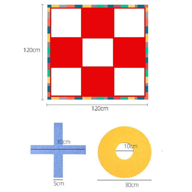 Ajedrez XO para exterior e interior, juguetes interactivos, deportes de ocio, juegos de formación de equipos para niños y adultos, juegos de carnaval, recuerdos de fiesta