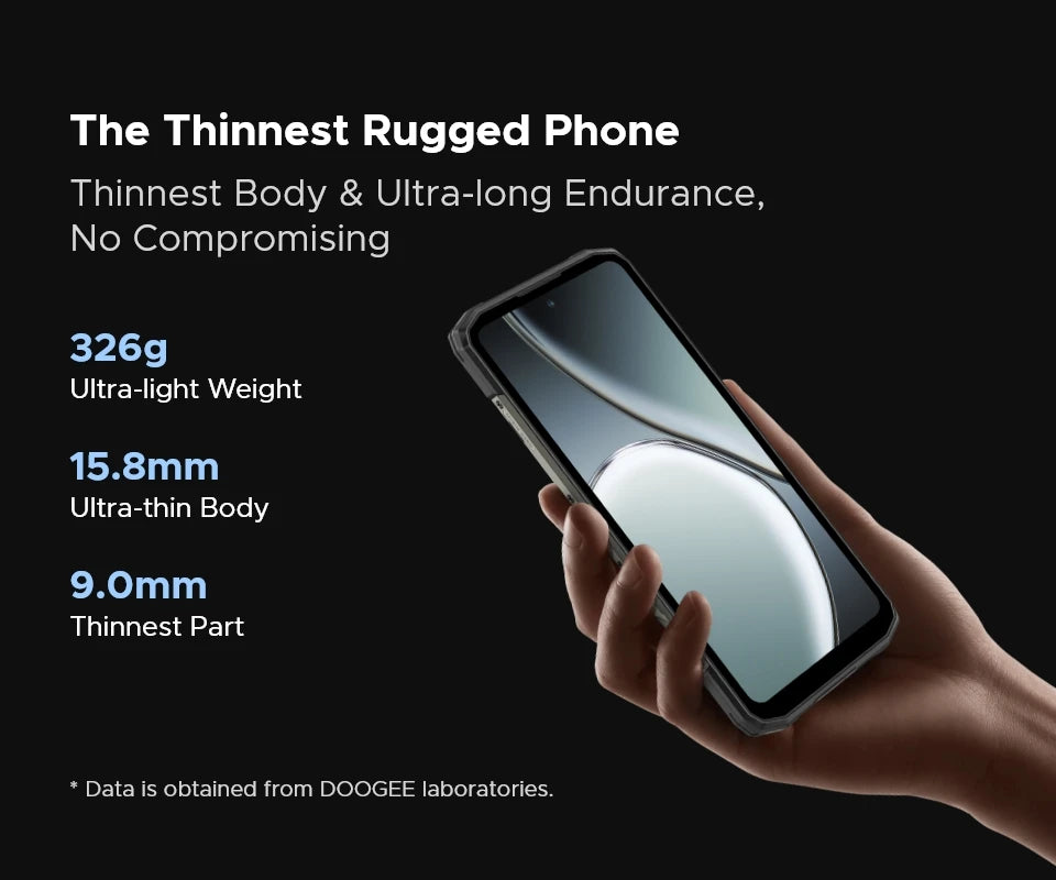 【Brand+】Estreno mundial: DOOGEE Blade10 Max, teléfono resistente con pantalla de 6,56" y 90 Hz, 8 GB de RAM + 256 GB de almacenamiento, cámara trasera de 50 MP, batería de 10300 mAh y carga de 18 W.