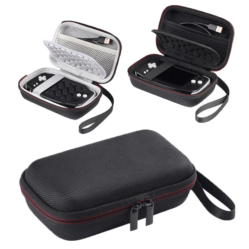 Bolsa de viaje rígida y portátil para la consola de juegos portátil Anbernic RG34XX. Estuche a prueba de golpes. Accesorios para RG34XX.