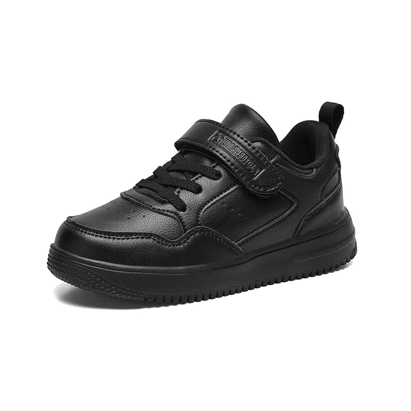 Zapatillas deportivas blancas de moda para niños 2025, calzado deportivo informal para niños y niñas, antideslizantes, para exteriores, cómodas para caminar.