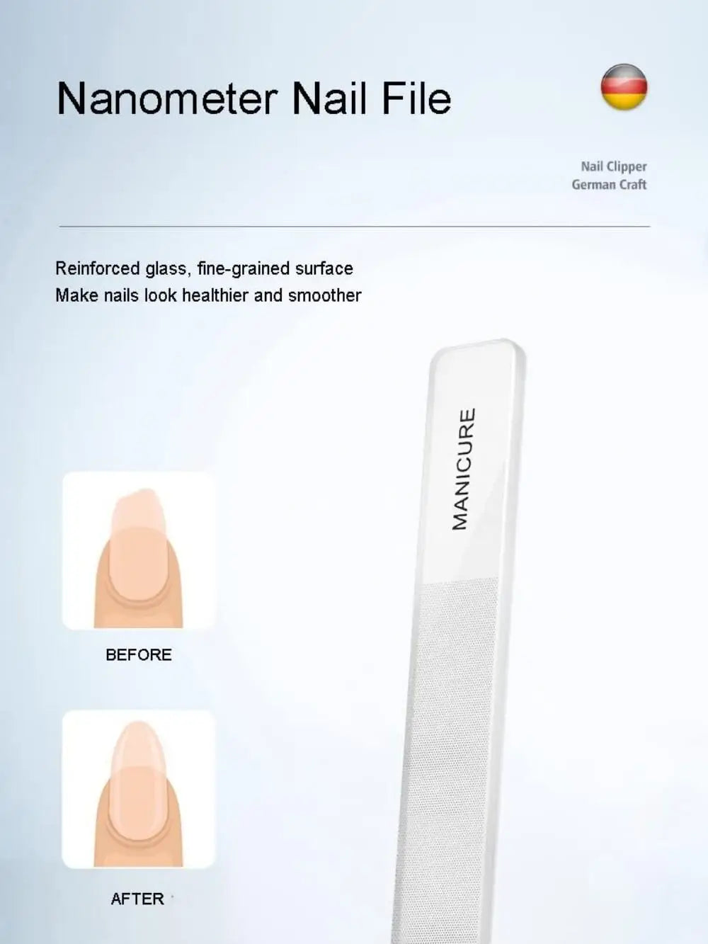 Cortaúñas para hombres y mujeres, cuchillas afiladas de doble filo para uñas de manos y pies, kit de cuidado fácil en casa.