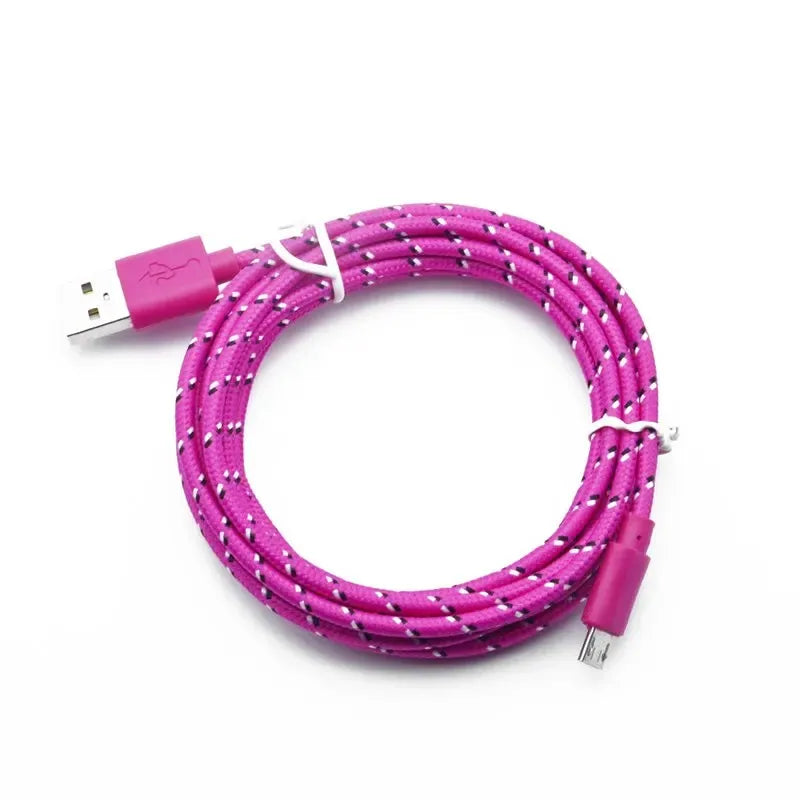 Cable micro USB Olaf de carga rápida USB A a micro USB, cable de datos para cargador de teléfono móvil Samsung, Huawei y Xiaomi (0,5 m-3 m)