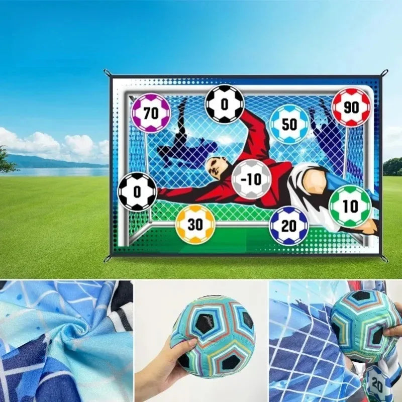 Juego de tapete de fútbol para exteriores e interiores, juguetes de fútbol multijugador para entrenamiento de fútbol, regalos para niños, juegos de fútbol competitivos multijugador