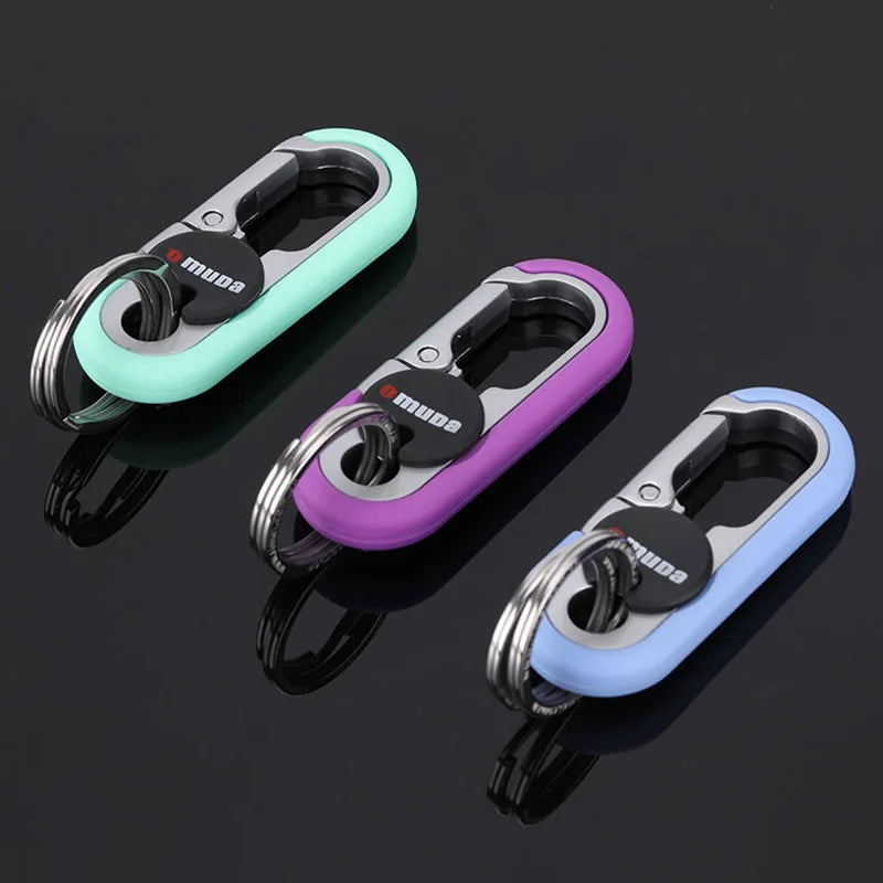 Llavero de coche, llavero de metal para hombre, accesorios de coche, llaveros para mujer