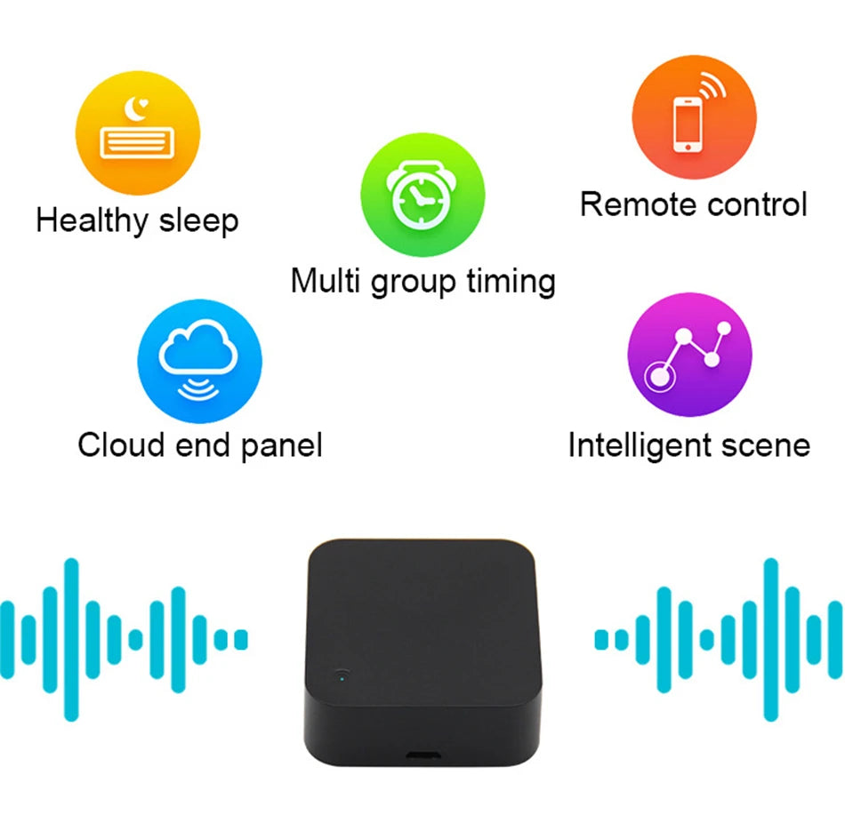 Control remoto infrarrojo Tuya WiFi para aire acondicionado, TV, Smart Home Blaster, control remoto universal infrarrojo para Alexa y Google Home.