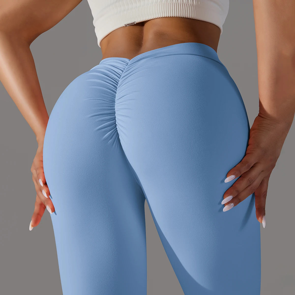 Women Seamless Solid Leggings Knitted High Waist Sports Leggings Fashion Hip Lifting Running Yoga Sport Gym Tights Pantalones