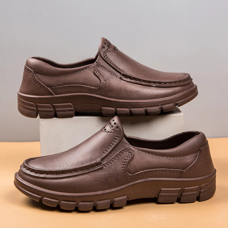Mocasines de piel de vacuno para hombre, zapatos de piel auténtica Gumrukfree para hombre, tendencia 2024, zapatillas deportivas para mujer, zapatos de bajo precio para hombre.