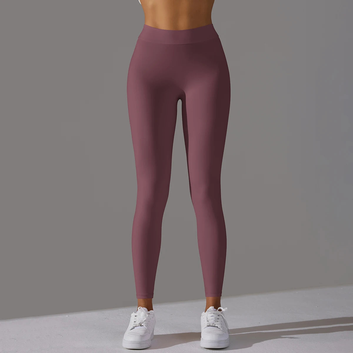 Women Seamless Solid Leggings Knitted High Waist Sports Leggings Fashion Hip Lifting Running Yoga Sport Gym Tights Pantalones