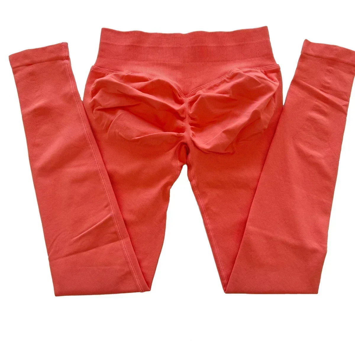 Leggings deportivas sin logo para mujer, efecto push-up, cintura baja, sin costuras, para gimnasio, yoga y entrenamiento.