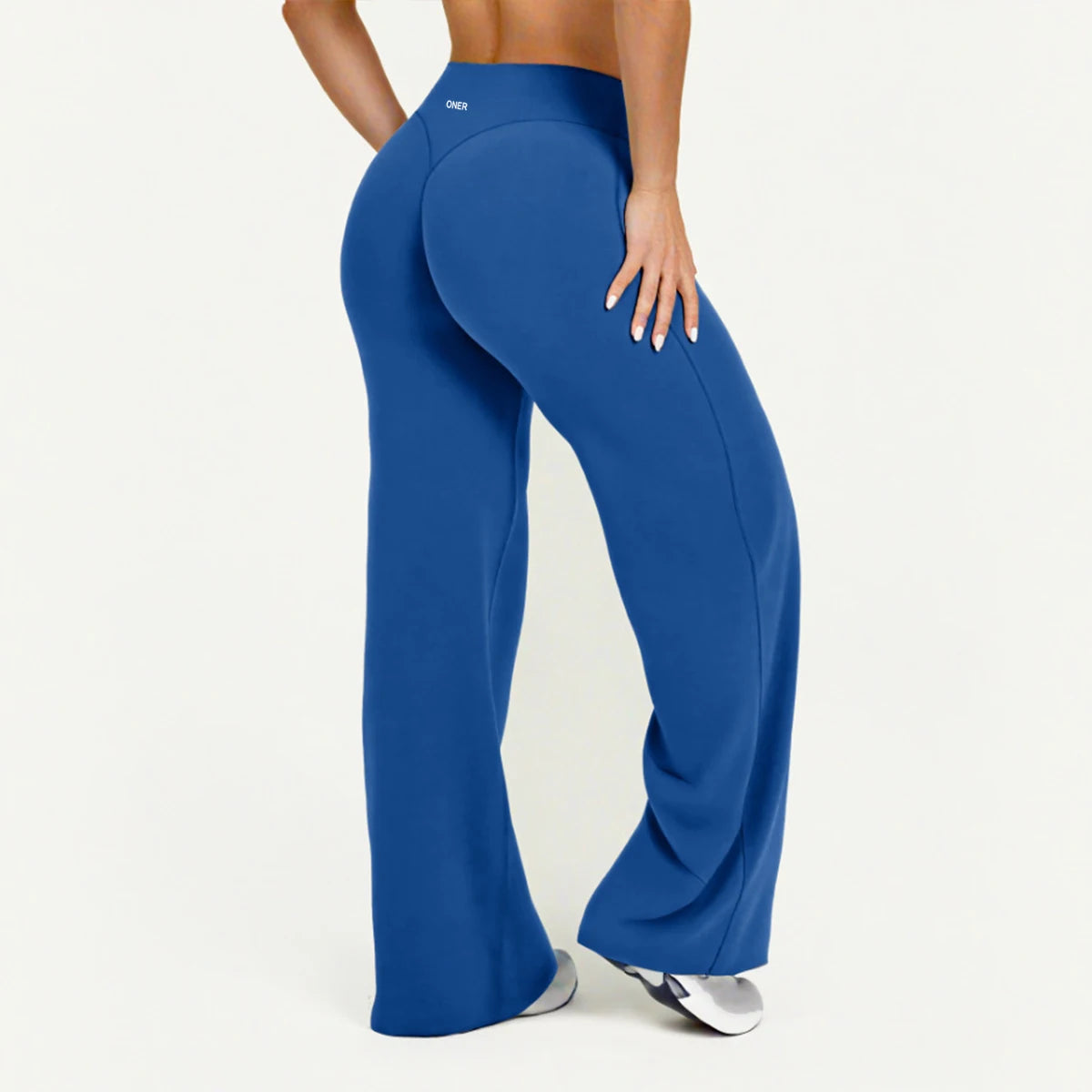 Active Wide Legging High Waist Sporty leggings woman Sports Long Pants Seamless Scrunch Hip-lifting Wide-leg pants