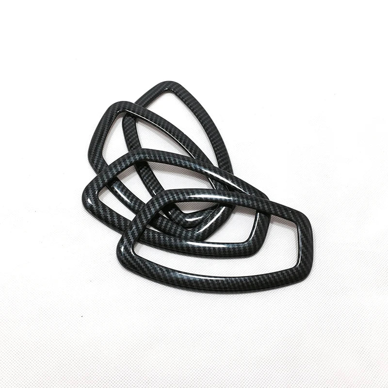 Accesorios para Renault Clio IV Clio4 2013 2014 2015 2016 2017 2018: Interiores de fibra, cubiertas de cuencos de puerta, molduras y adornos de estilo.