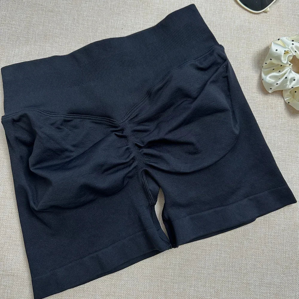 Fitness de verano, pantalones cortos de yoga exclusivos, pantalones de yoga cómodos y sexys, ejercicio, estiramiento, carrera, entrenamiento