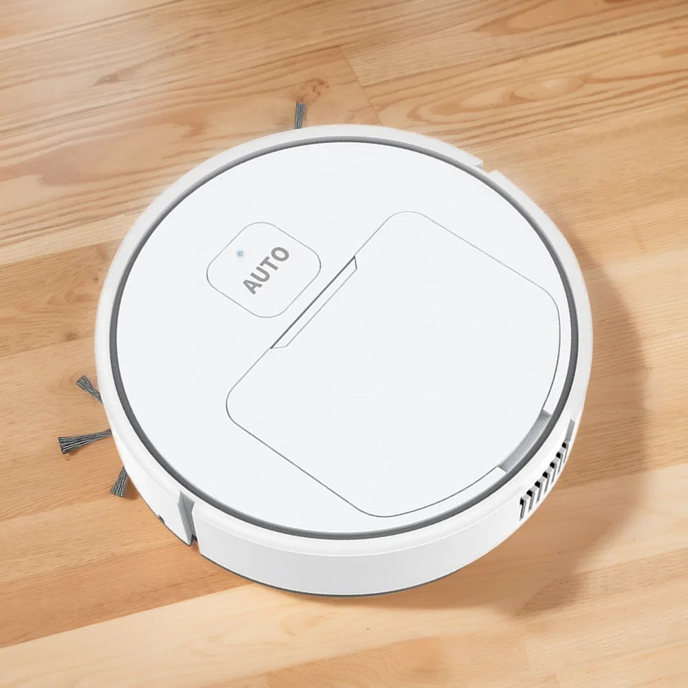 Robot aspirador 3 en 1 recargable por USB, navegación inteligente para evitar objetos, limpieza automática, barredora, robot barredor.