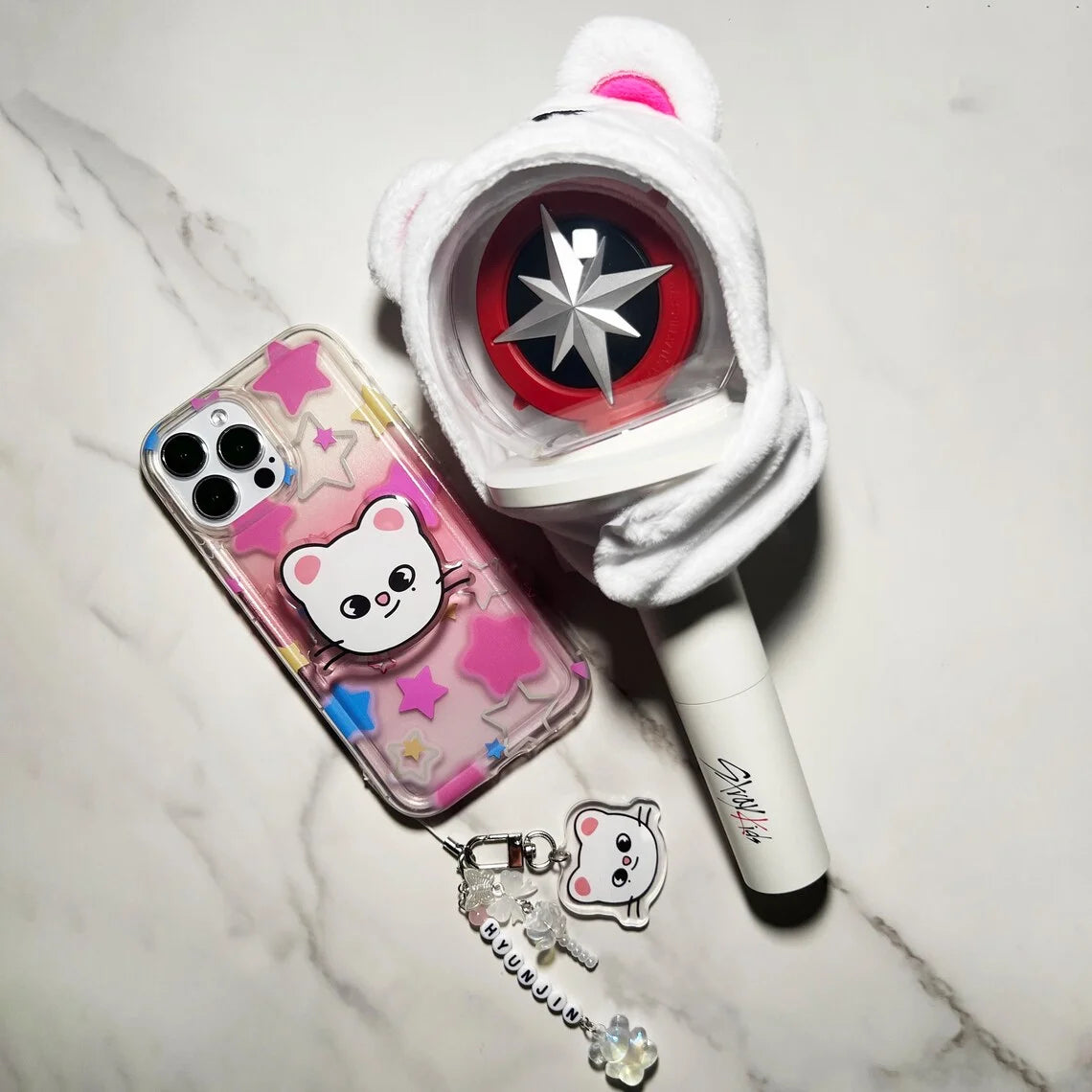 Niños callejeros, accesorios móviles con llavero de inspiración - Kpop, bolso creativo lindo y2k, amigos encantadores, regalos para fanáticos, fibra acrílica