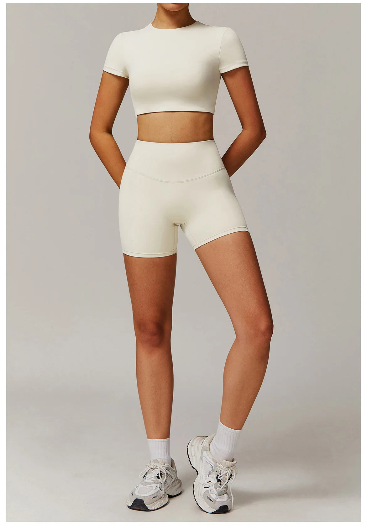 Women's Tracksuit 2PCS Yoga Sets Sportswear Workout Fitness Long Sleeved Sports Bra High Waist Leggings Gym Clothing Sports Suit