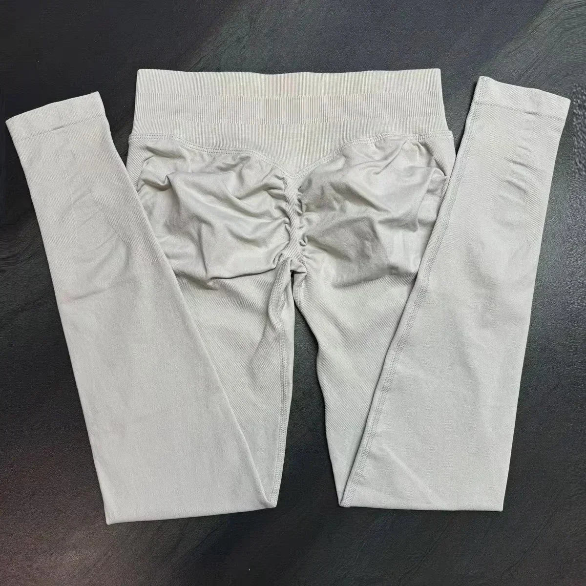 Leggings deportivas sin logo para mujer, efecto push-up, cintura baja, sin costuras, para gimnasio, yoga y entrenamiento.