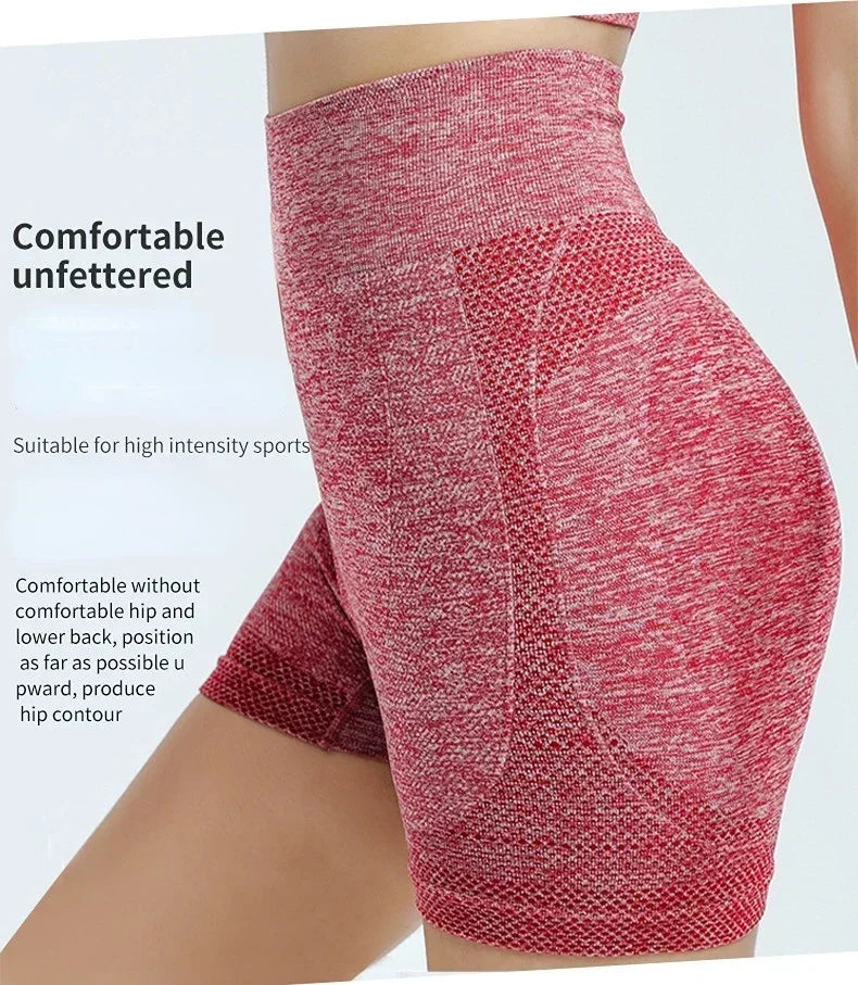 Conjunto de yoga, pantalones cortos de gimnasio, sujetadores deportivos para mujer, tops de entrenamiento para mujer, ropa de yoga, leggings de fitness, conjunto de gimnasio, conjuntos de yoga sin costuras