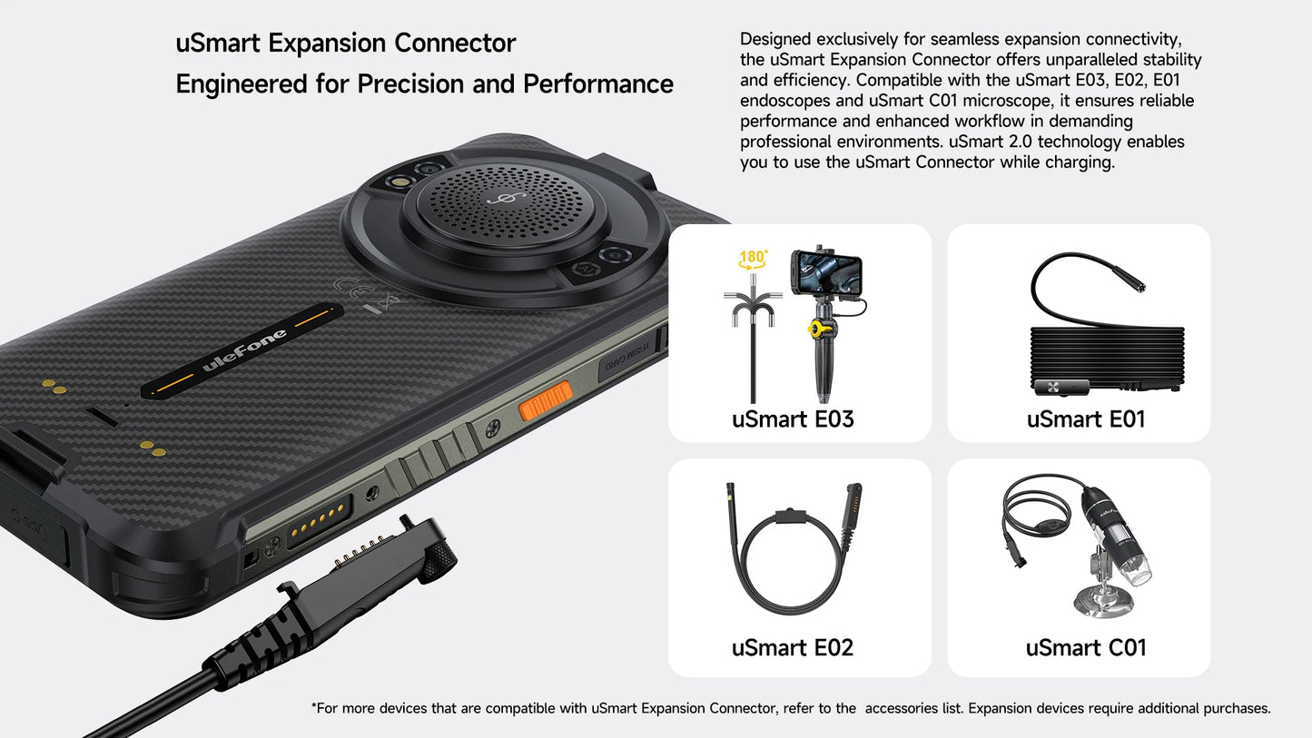 【Estreno mundial】Ulefone RugKing 4G Teléfono resistente Android 15 Hasta 16GB+256GB Smartphone resistente al agua 9600mAh NFC Versión global