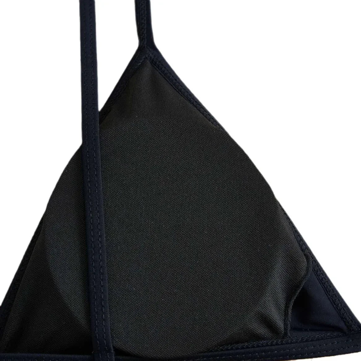 Conjunto de bikini sexy para mujer, traje de baño de dos piezas con estampado de triángulos de diamantes separados, estilo moderno