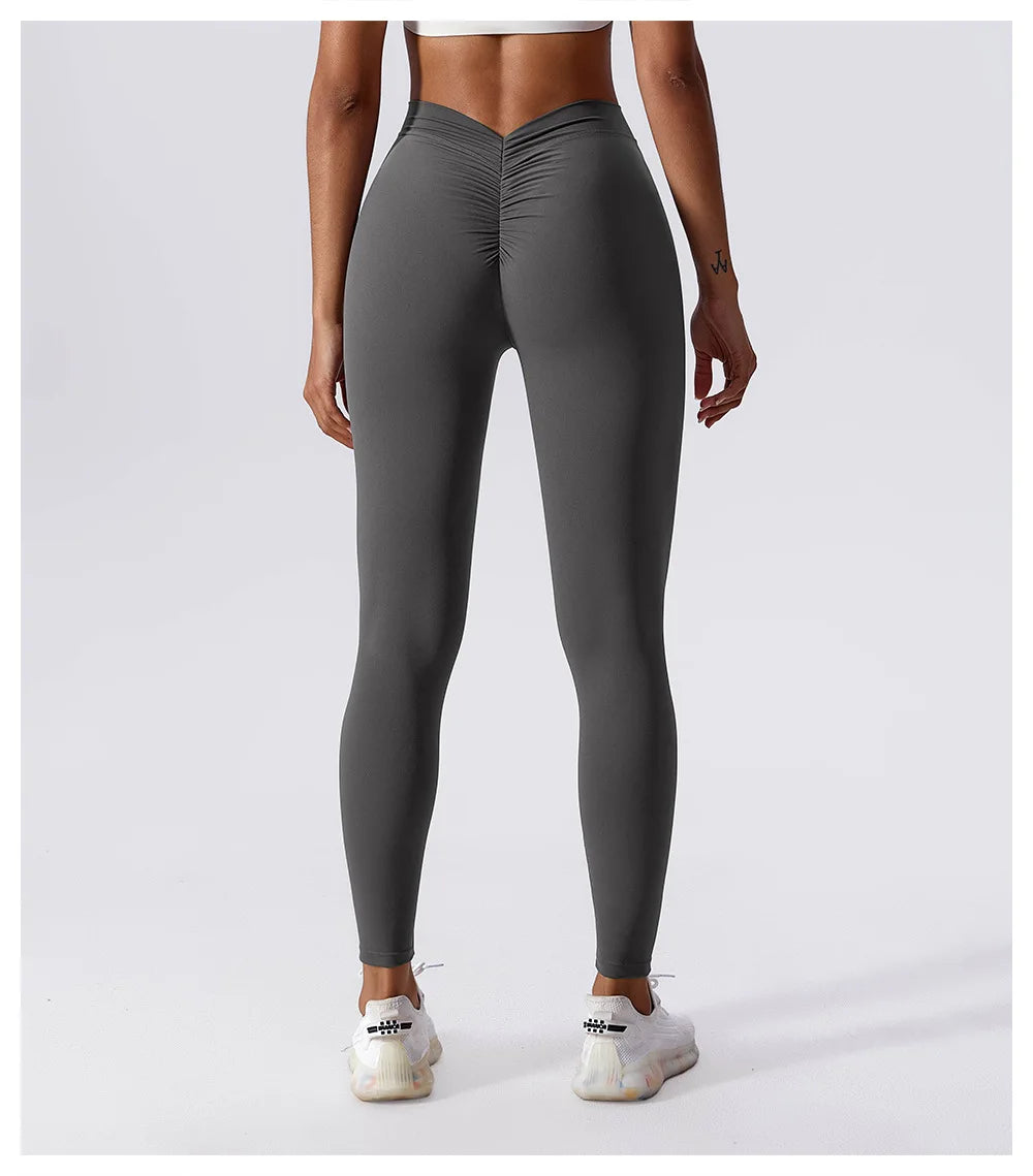 Women Seamless Leggings Sports High Waist Fitness Leggings Push Up Yoga Leggings Push Up Tight Gym Clothing Sports Workout Pants