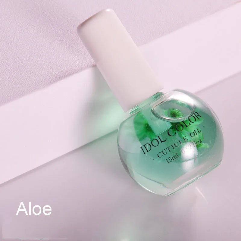 Aceite nutritivo para uñas de 8 flores, aceite hidratante para cutículas secas y nutritivas, herramienta de diseño para uñas dañadas y reparadoras.