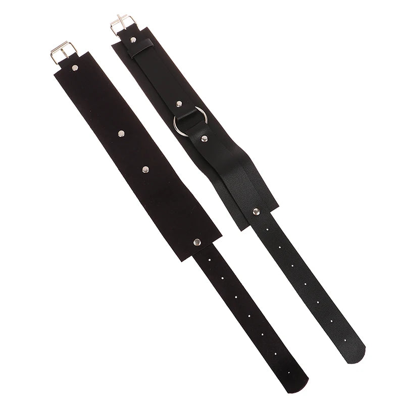 Arnés de cuero sintético para hombre, pulsera sexy, ajustable, para bondage, cosplay y clubwear