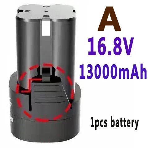 100%New16.8V.13000mAh.herramientas.electricas de.bateria,taladro recargable.para.destornillador.inalambrico.taladro electrico.