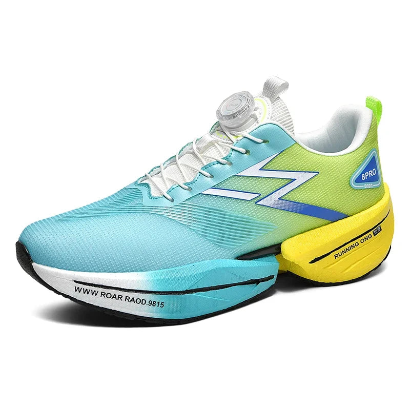 Zapatillas deportivas de moda para hombre, de malla transpirable, para maratón en primavera, cómodas.