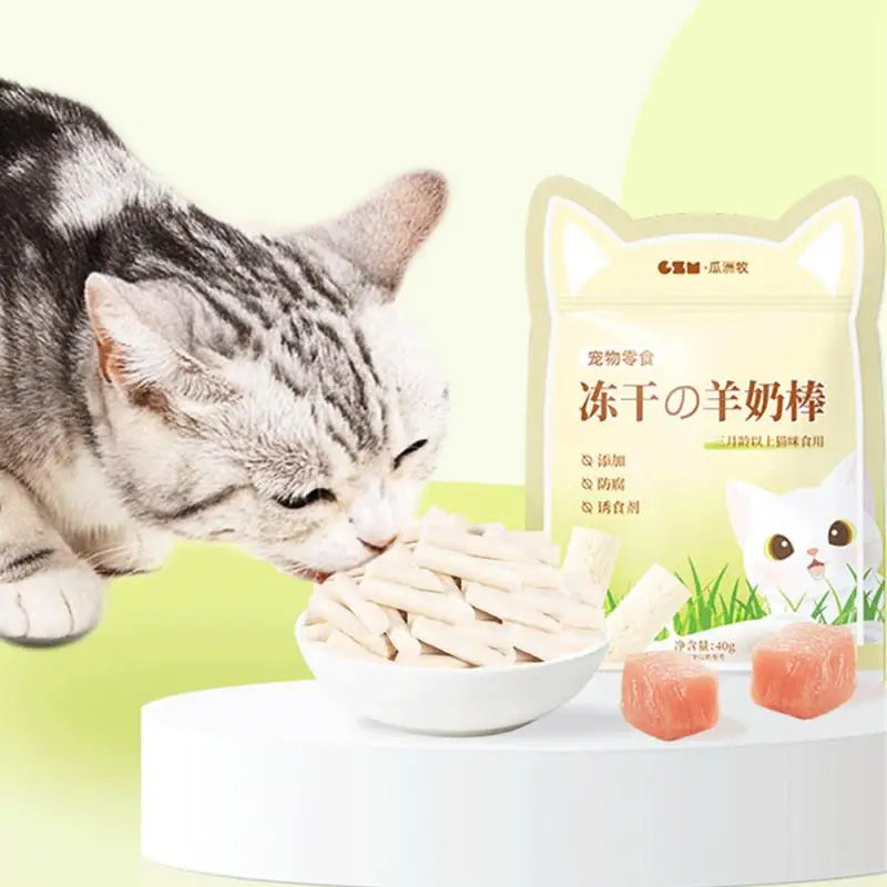 Palitos de hierba para gatos de alta capacidad para limpiar los dientes, para ejercitar los dientes, para la dentición de gatos, resistentes al desgaste