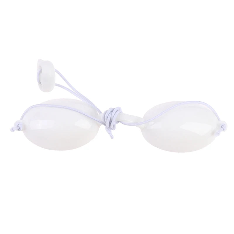 Gafas de seguridad, gafas protectoras, parche de silicona suave, gafas ajustables, protección, copa ocular para láser IPL de belleza