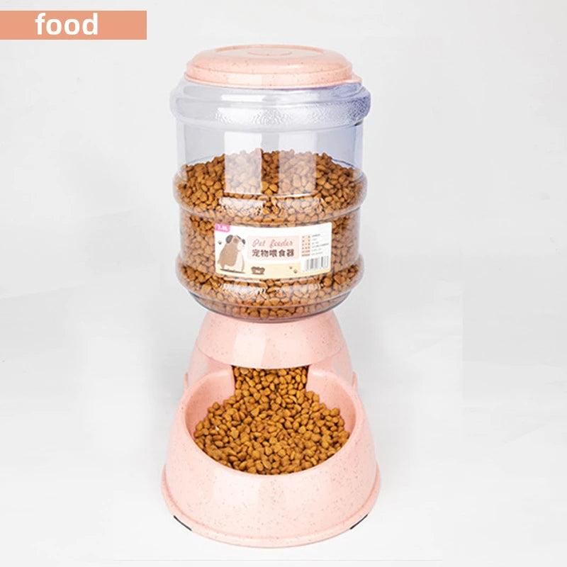 Comederos para mascotas de gran capacidad, comederos para perros pequeños, dispensadores de agua automáticos, comederos para gatos, bebederos para mascotas