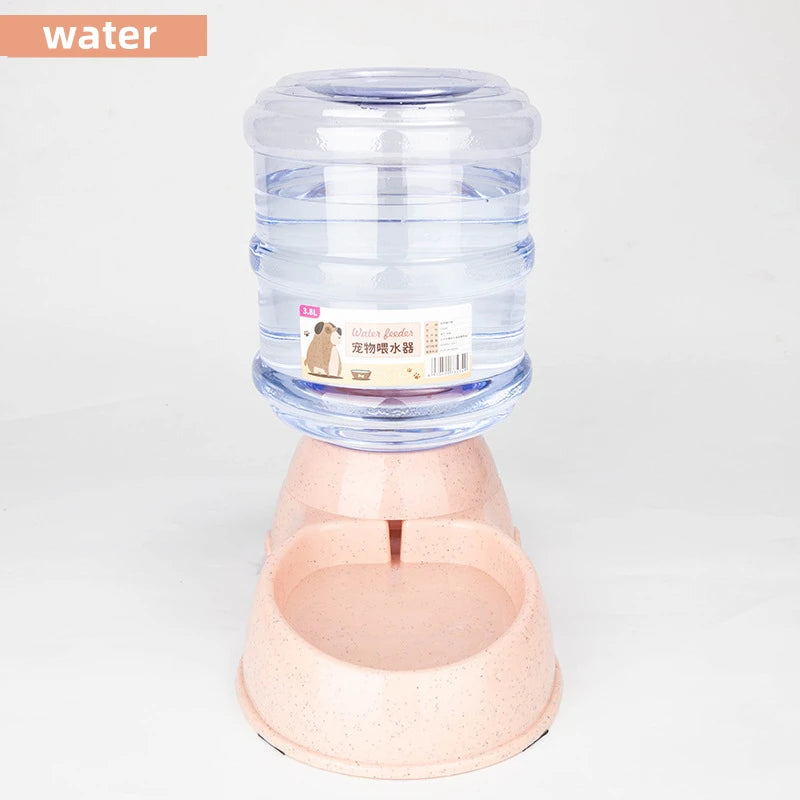 Comederos para mascotas de gran capacidad, comederos para perros pequeños, dispensadores de agua automáticos, comederos para gatos, bebederos para mascotas