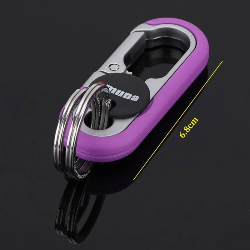 Llavero de coche, llavero de metal para hombre, accesorios de coche, llaveros para mujer