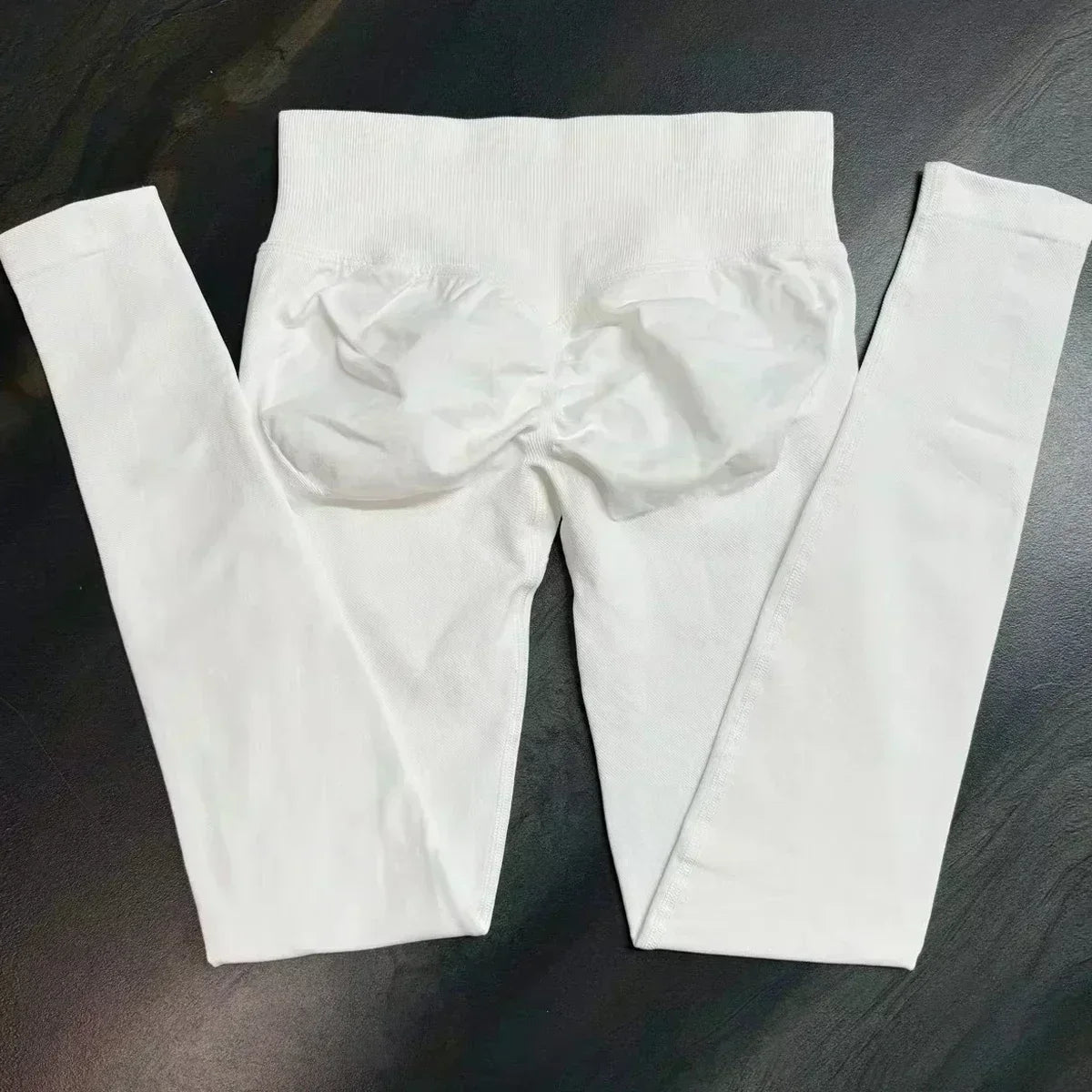 Leggings deportivas sin logo para mujer, efecto push-up, cintura baja, sin costuras, para gimnasio, yoga y entrenamiento.