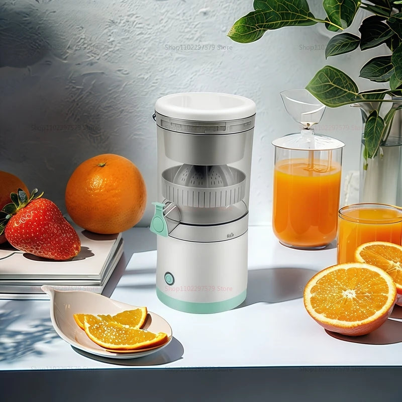 Exprimidor de frutas automático, extractor de jugo portátil para el hogar, separador de jugo, exprimidor de frutas portátil, exprimidor a presión