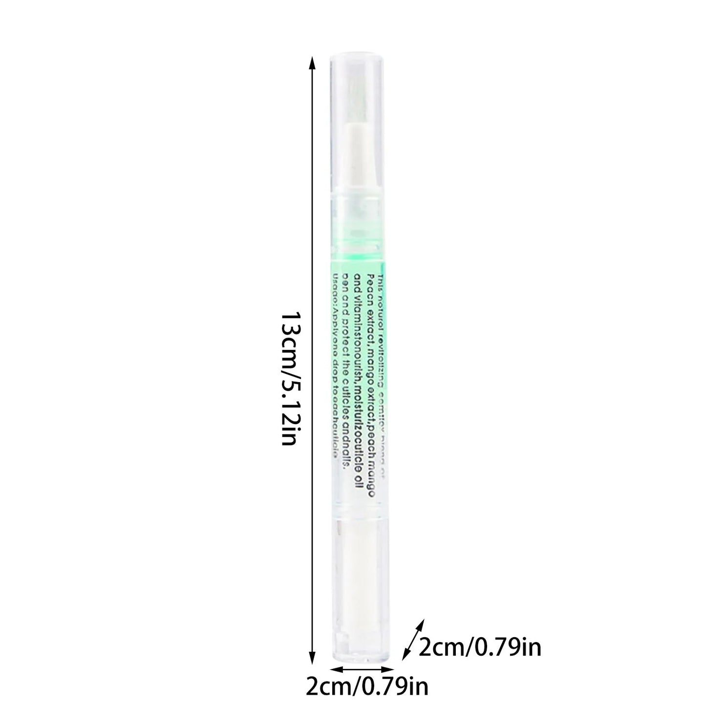 Aceite nutritivo para uñas líquido en forma de bolígrafo, aceite para uñas, aceite nutritivo para bordes de uñas, aceite para bordes de dedos, herramienta para el cuidado de uñas femeninas (2 ml, 2025)