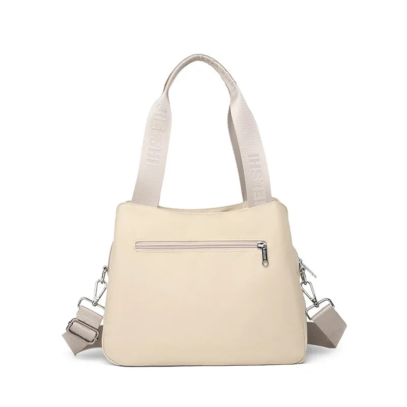 Bolso bandolera de nailon impermeable de moda, bolso informal para ir de compras o de viaje, bolso de mano Jietrans de nuevo estilo, bolso de un solo hombro.