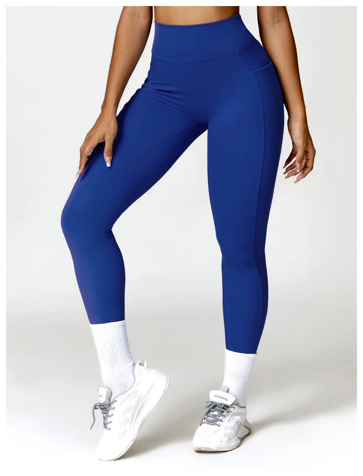 V-shaped Back Yoga Pants High Waist Leggings Gym Workout Tights Sport Women Fitness Female Legging Tummy Control Running Tights