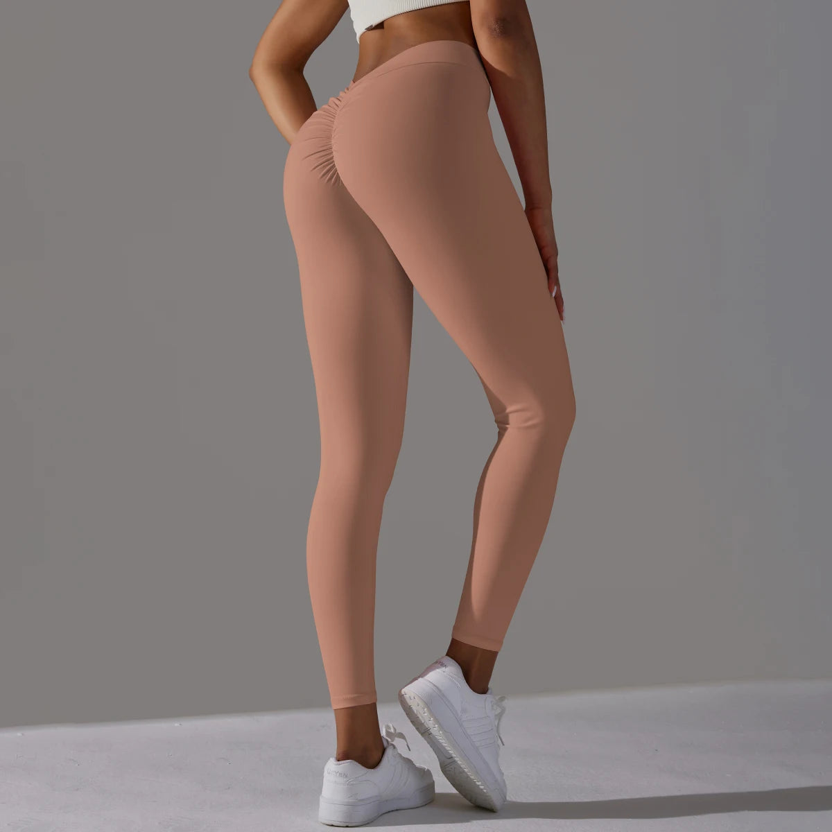 Women Seamless Solid Leggings Knitted High Waist Sports Leggings Fashion Hip Lifting Running Yoga Sport Gym Tights Pantalones
