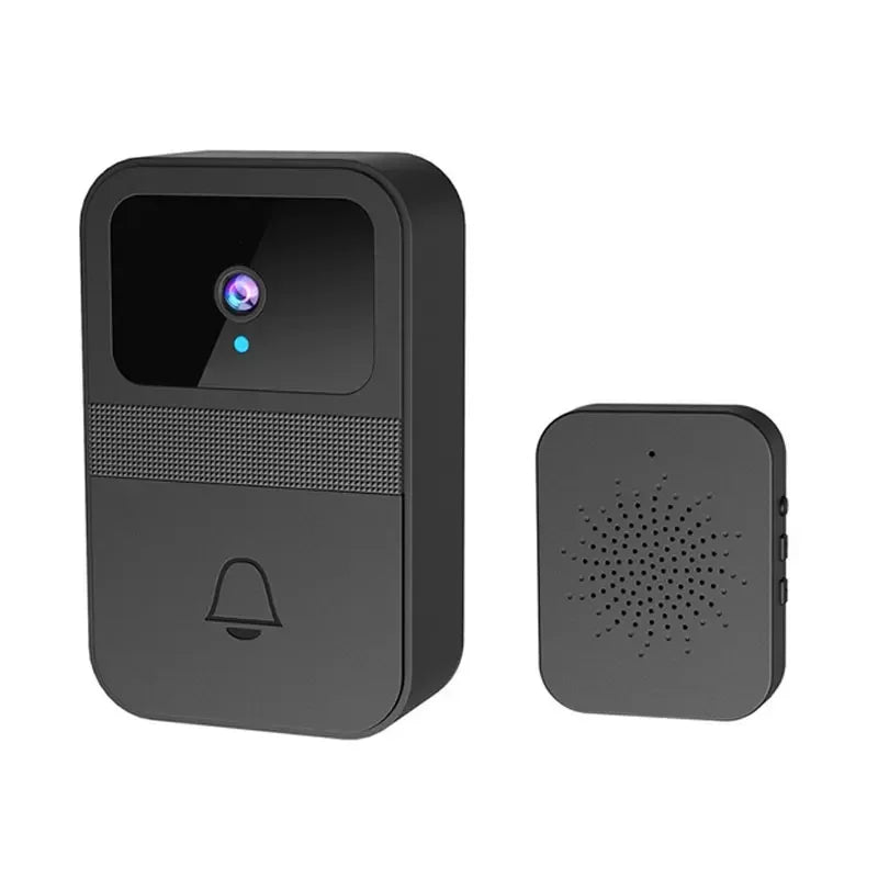 Timbre de video inalámbrico para casa inteligente, audio bidireccional, video HD, cámara, almacenamiento en la nube, visión nocturna, wifi 2.4G para casa y oficina.