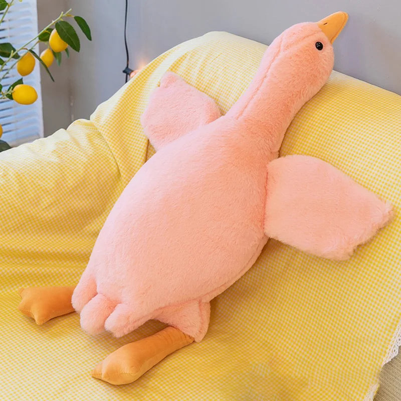 Juguetes para perros, juguetes para perros de 50 cm, peluche suave de pato durmiendo, suministros para mascotas, accesorios