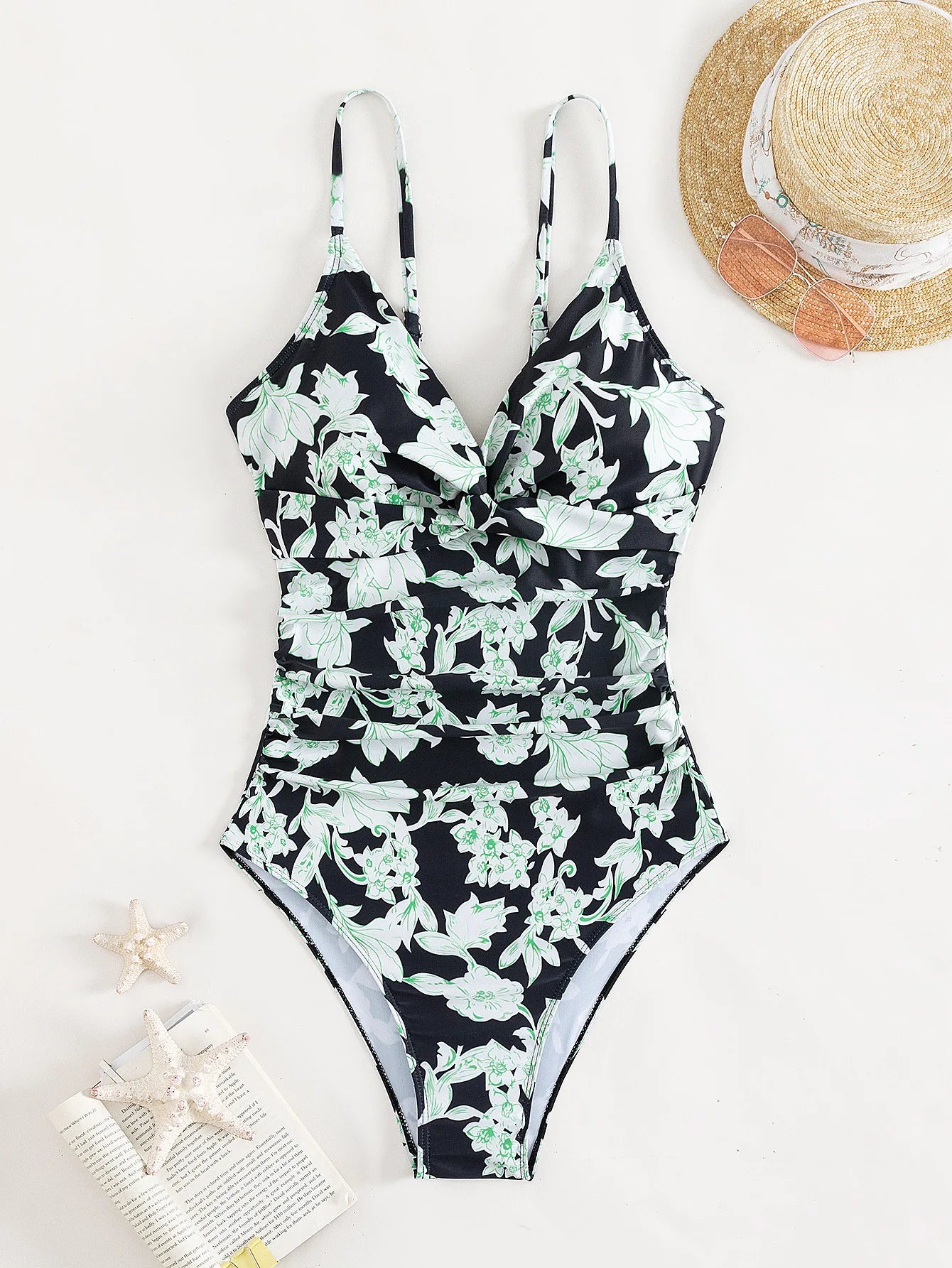 VigoBreviya 2025 Sexy Print Strapped Swimwear Women Cross Push UP One Piece Swimsuit Monokini Backless Hollow Beach Bathing Suit