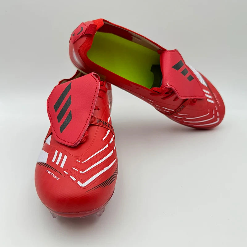 Botas de fútbol de entrenamiento para césped, antideslizantes, para hombre, para interior, de corte bajo, unisex